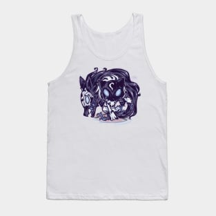 wolf and sheep Tank Top